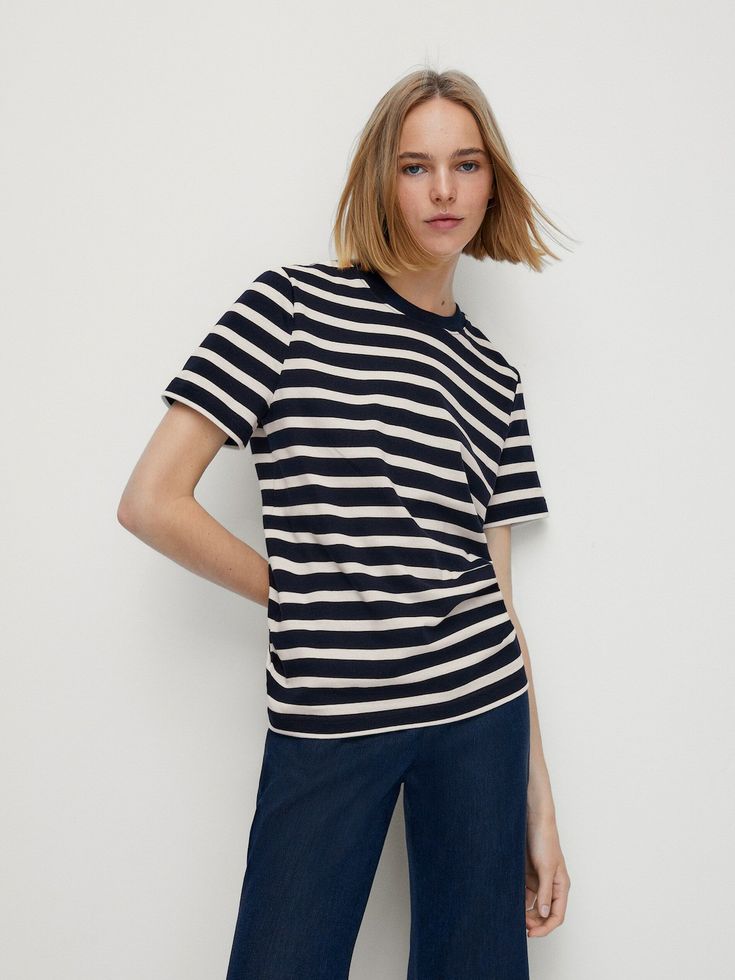 Breton Stripe Cotton T-Shirt
