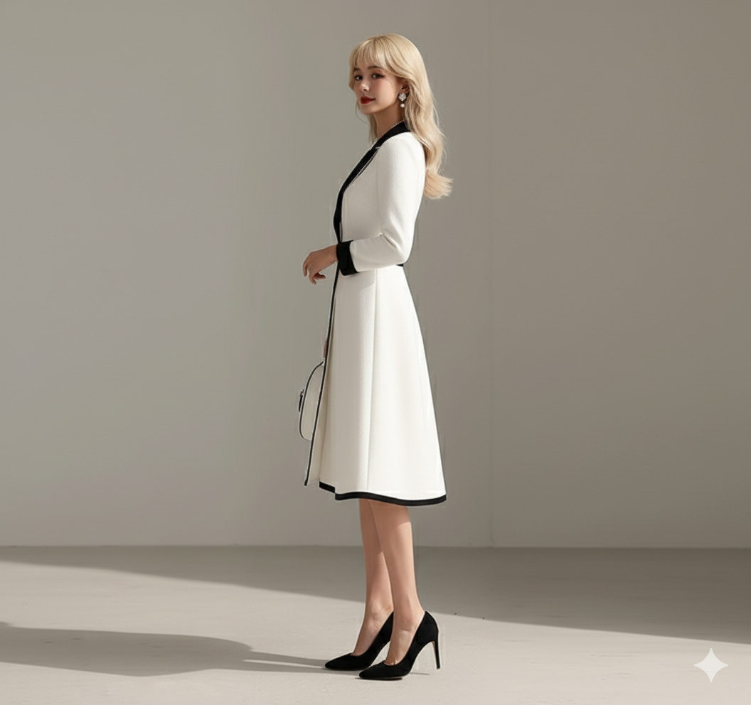 Ameline Old-money Blazer Dress