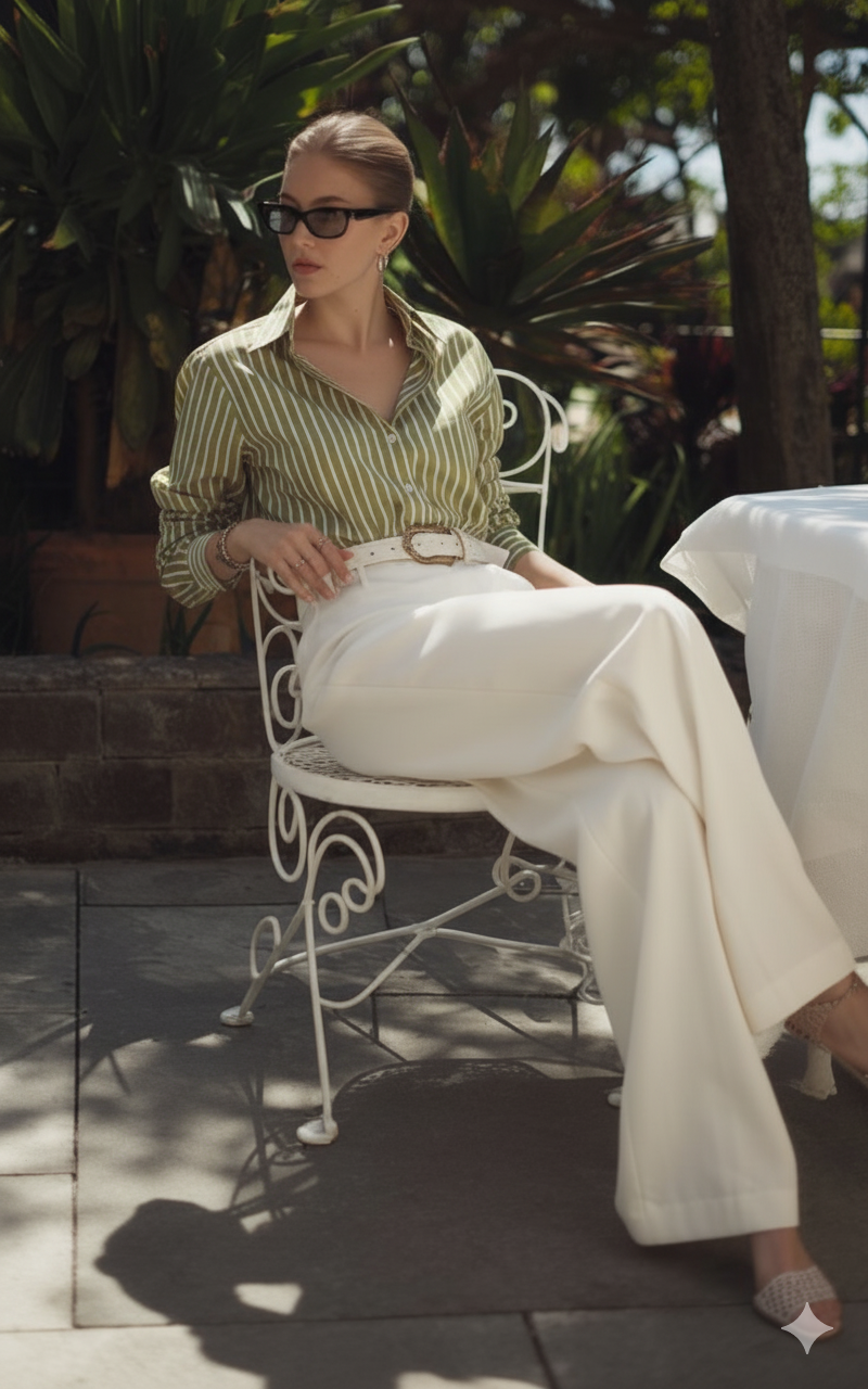 Camille Stripe Shirt