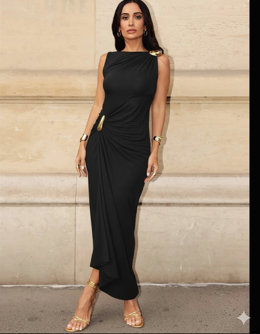 Amarante Bodycon Maxi Dress