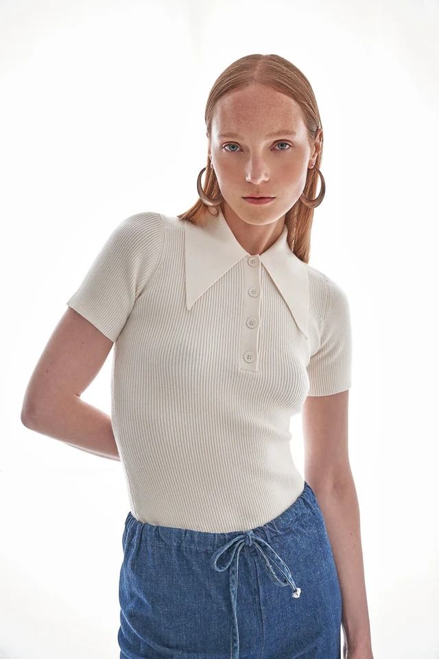 Amélie Ribbed Tee