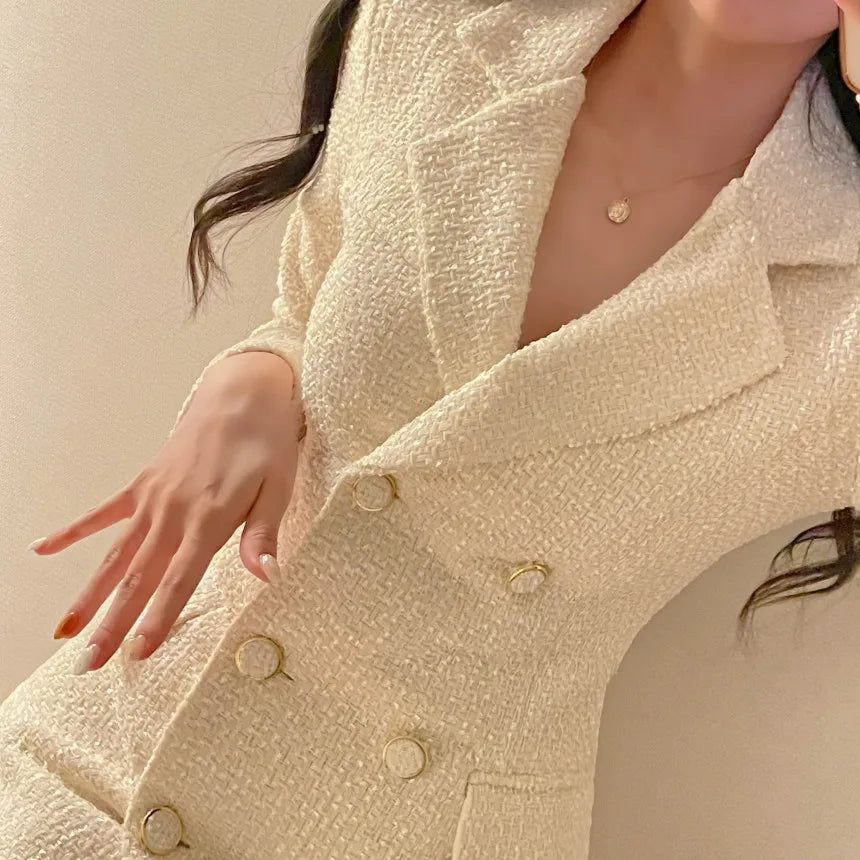 Margaux Tweed Blazer Dress