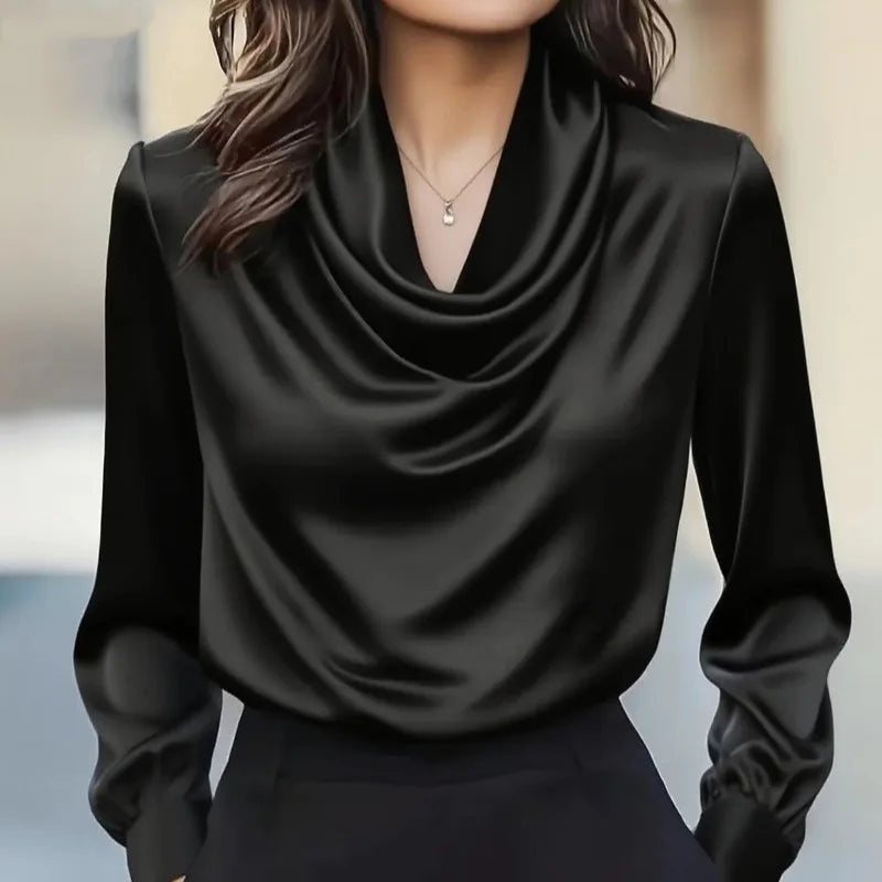 Célestine Satin Blouse