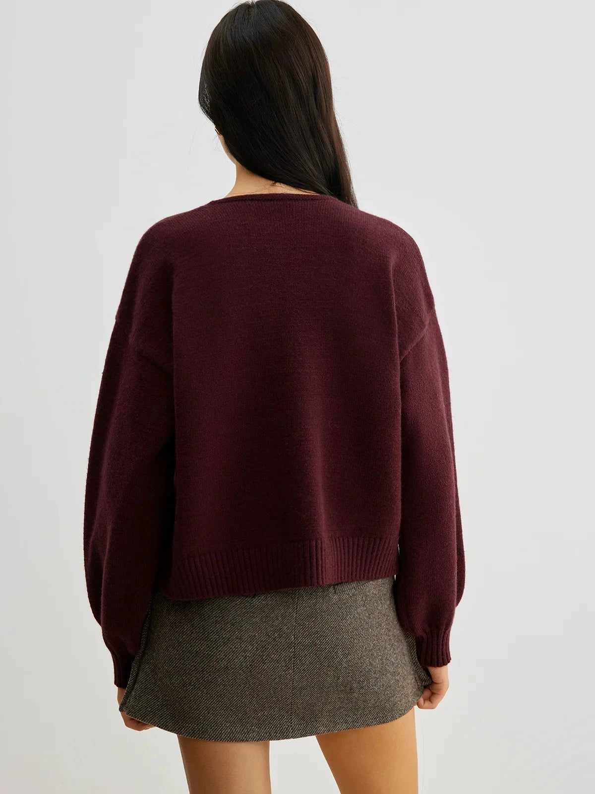 Rovigo Bow Detail Knit Cardigan