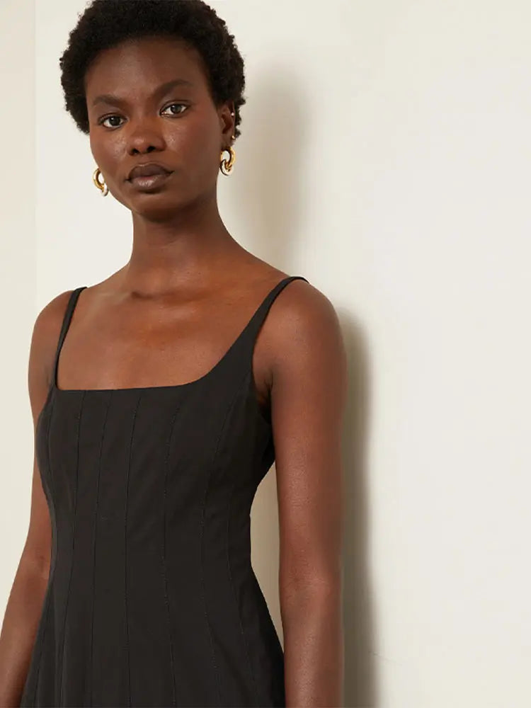 Aria Square Neck Dress