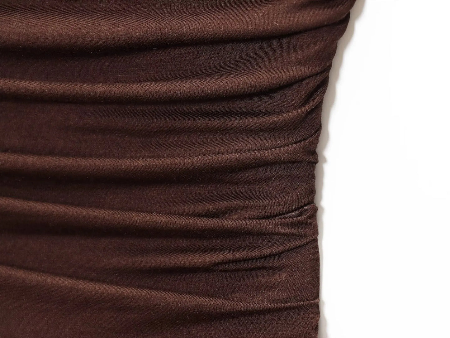 Solvaine Strapless Pleated Dress