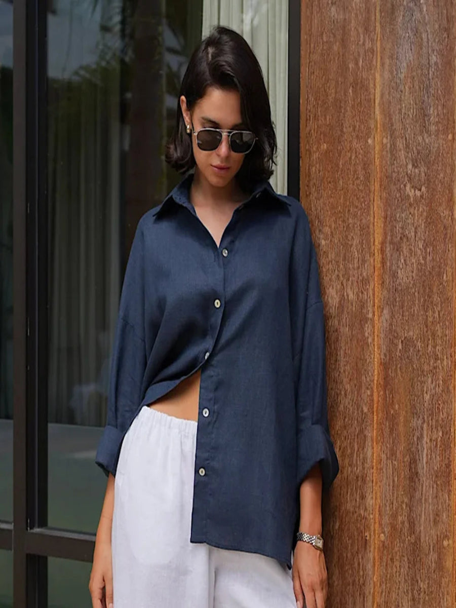 Estelle Loose Cotton Shirt