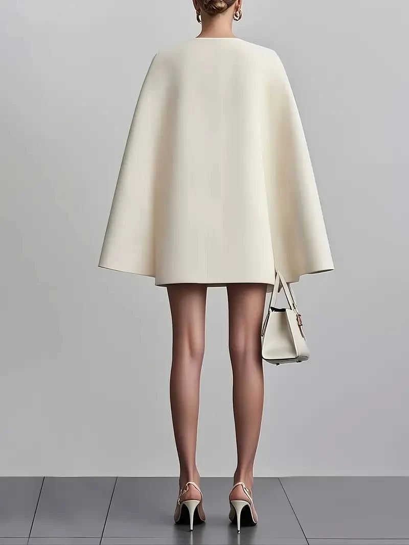 Double-breasted Blazer Midi Dress