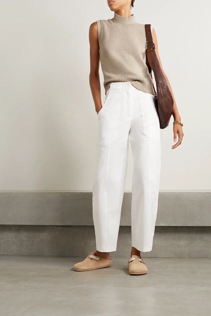 Corinne Slim Knit Sleeveless Top