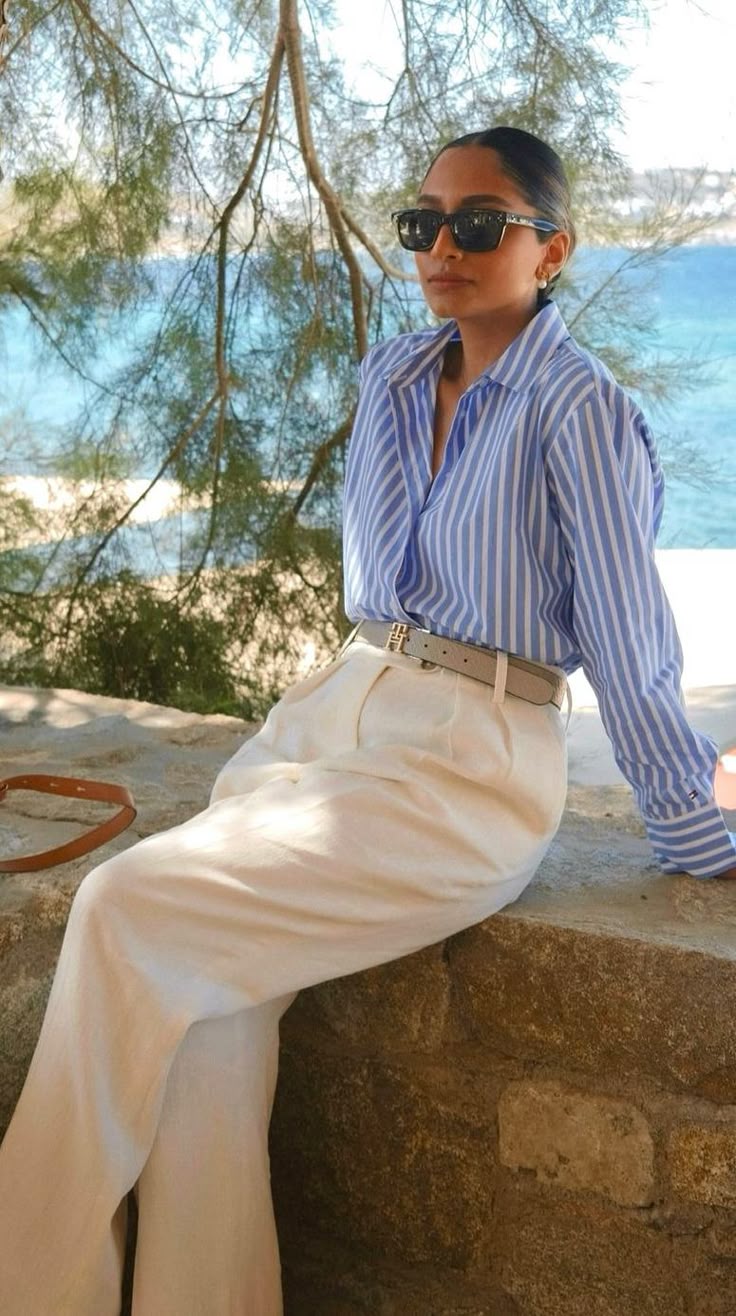 Camille Stripe Shirt