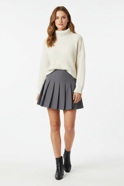 Alvéra Pleated  Mini Skirt
