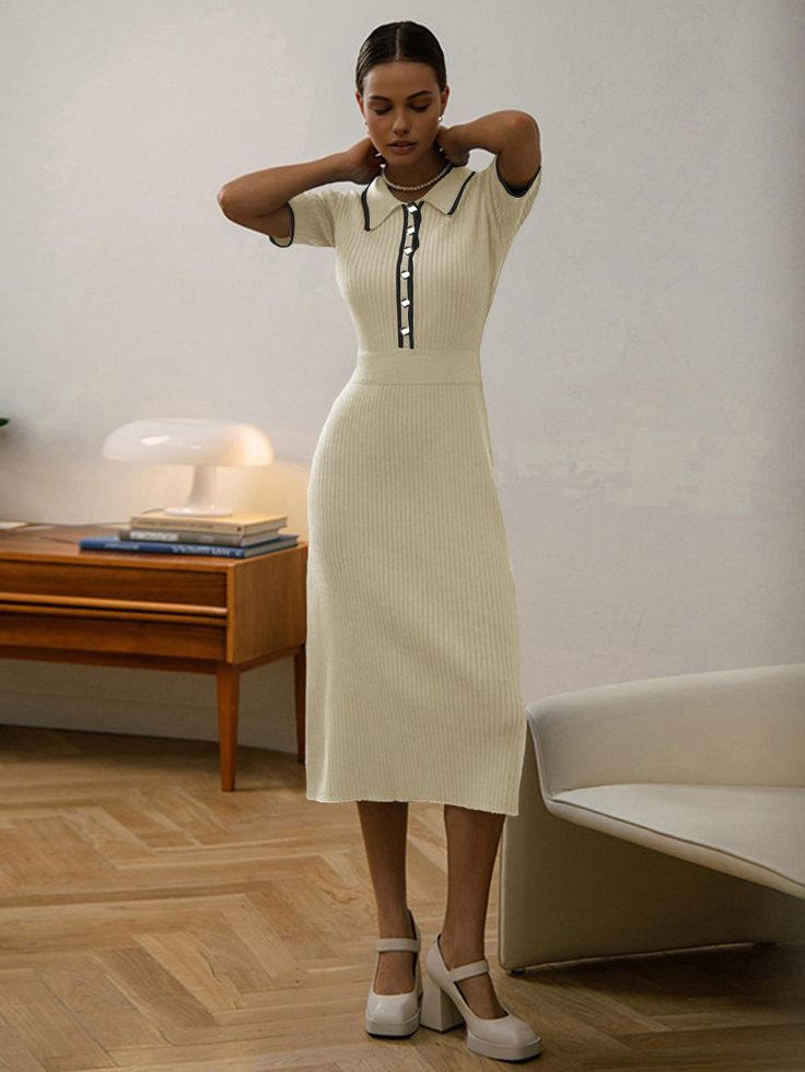 Améliane Knit Dress