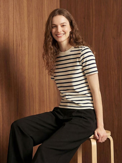 Breton Stripe Cotton T-Shirt