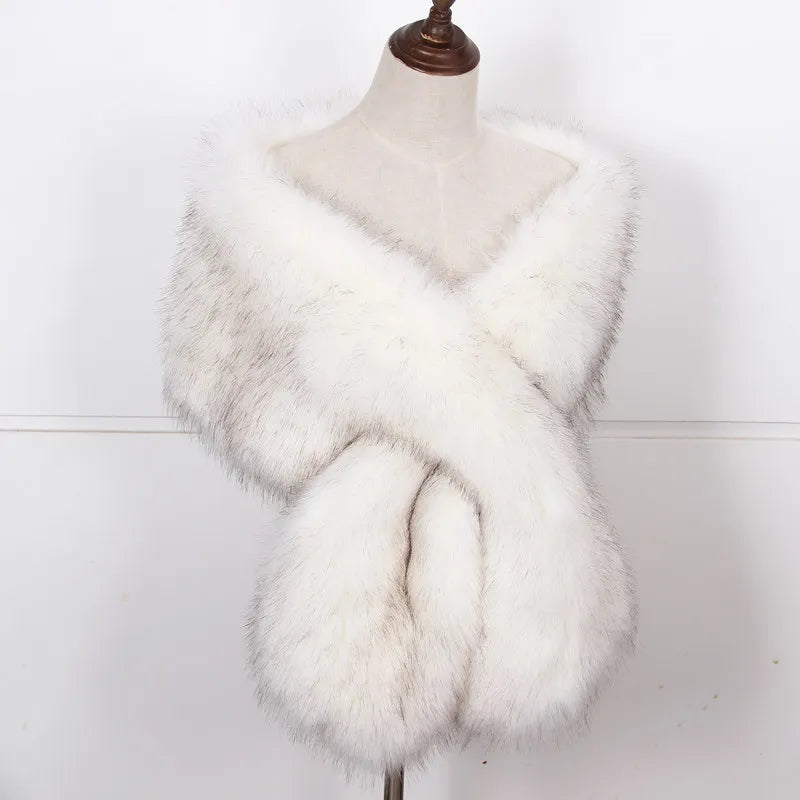 Veneria Fur Shawl