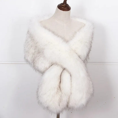 Veneria Fur Shawl