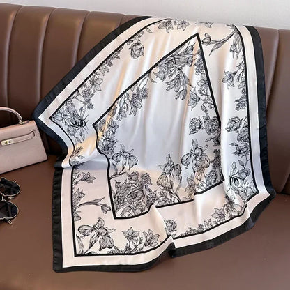 Corvienne Silk Scarf