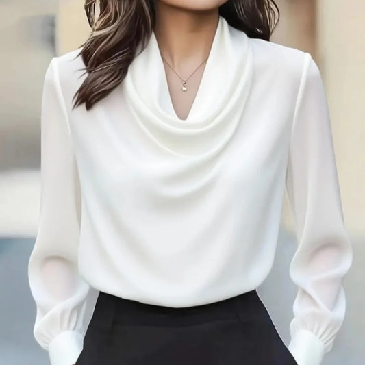 Célestine Satin Blouse