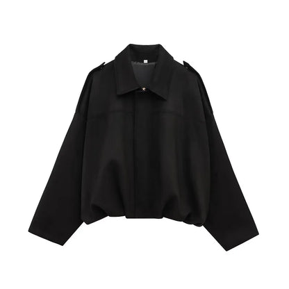 Sienna Faux Suede Bomber Jacket