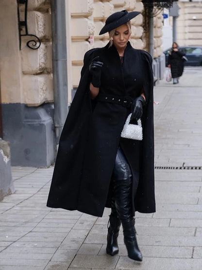 Célestine Wool Overcoat