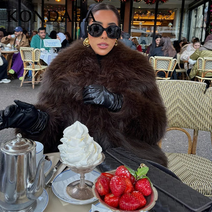 Odelise Faux-Fur Jacket