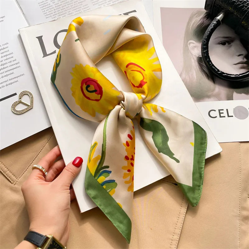 Valmere Signature Silk Scarf