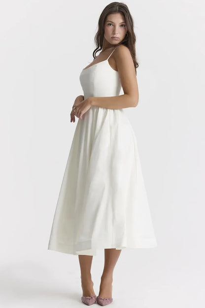 Elvara Summer Midi Dress