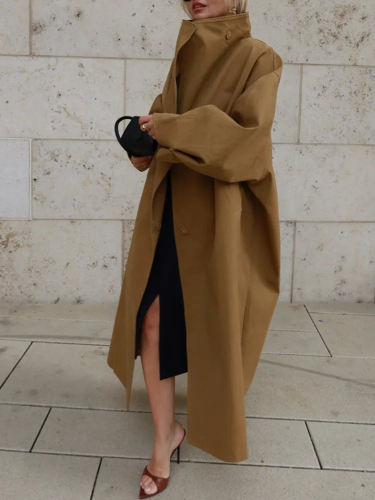 Margot Lace Up Trench Coat