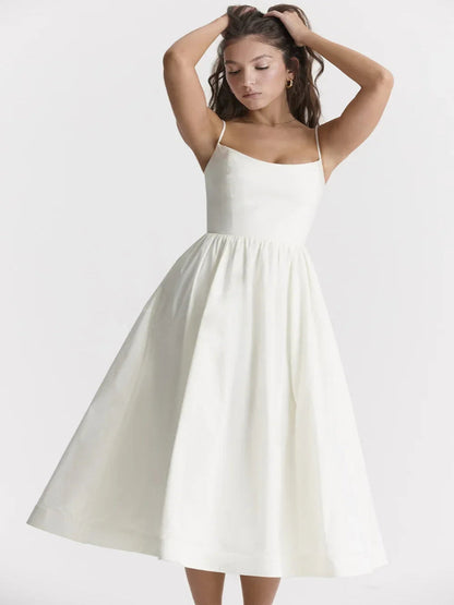 Elvara Summer Midi Dress