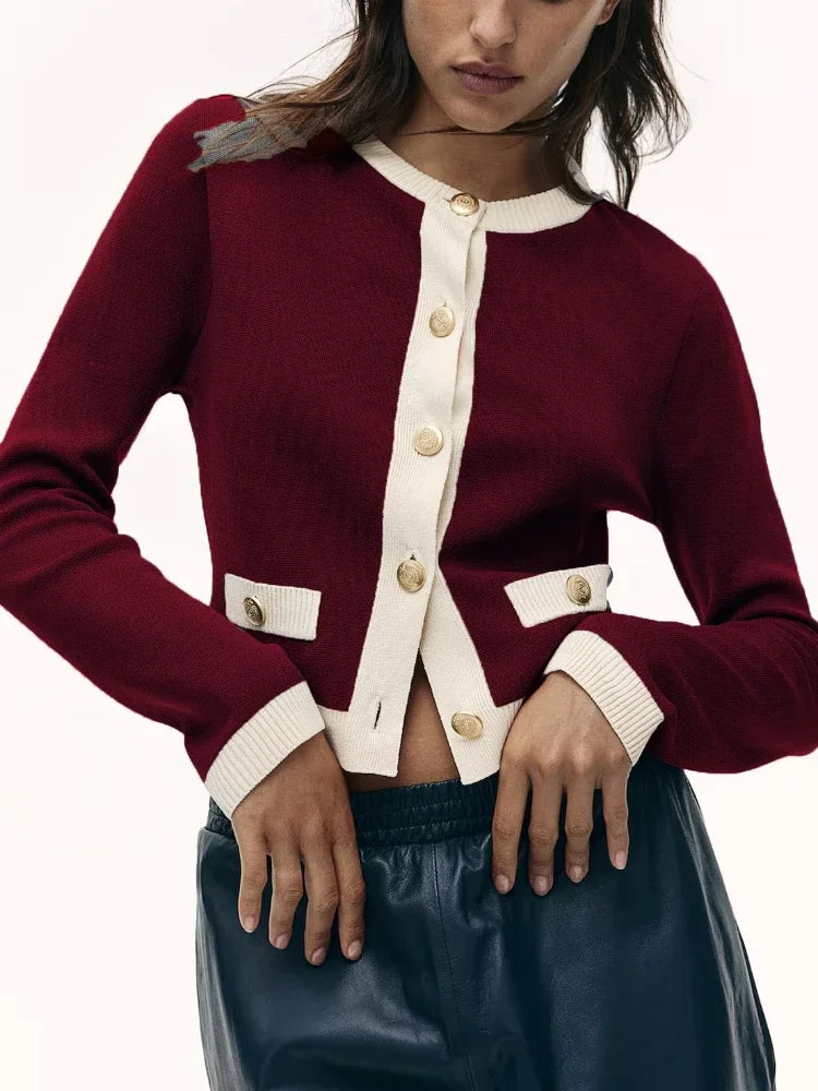 Noirette Contrast Trim Jacket
