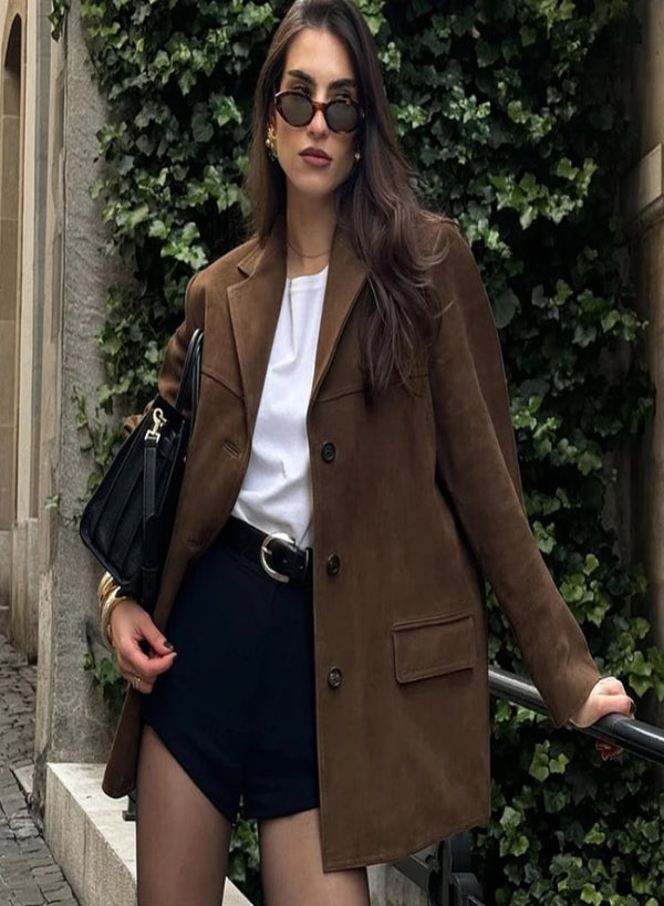 Renata Vintage Suede Jacket