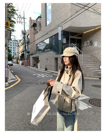 Adrienne Belted Trench Coat