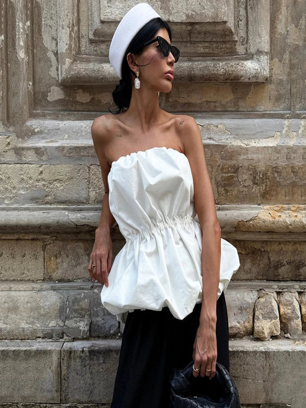 Celune Balloon Tube Top