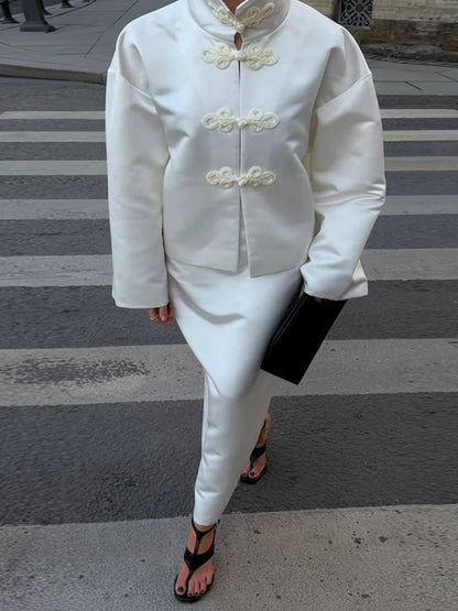 Shangrelle Frog Button Jacket
