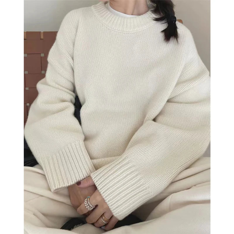 Hortense Cashmere Crew Neck
