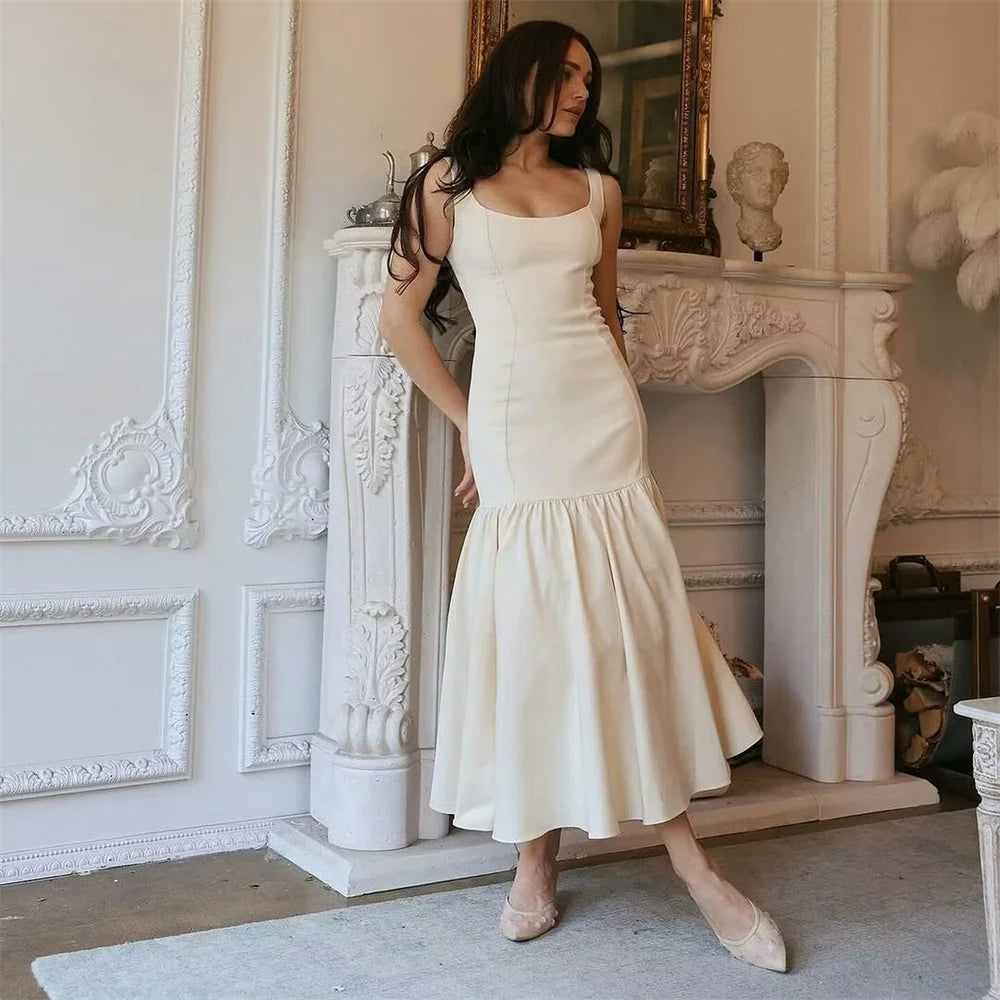 Montelise Ivory Flare Dress