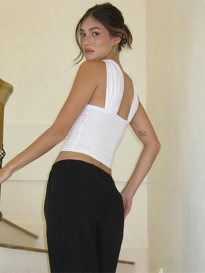 Blaire Strapless Tube Crop Top