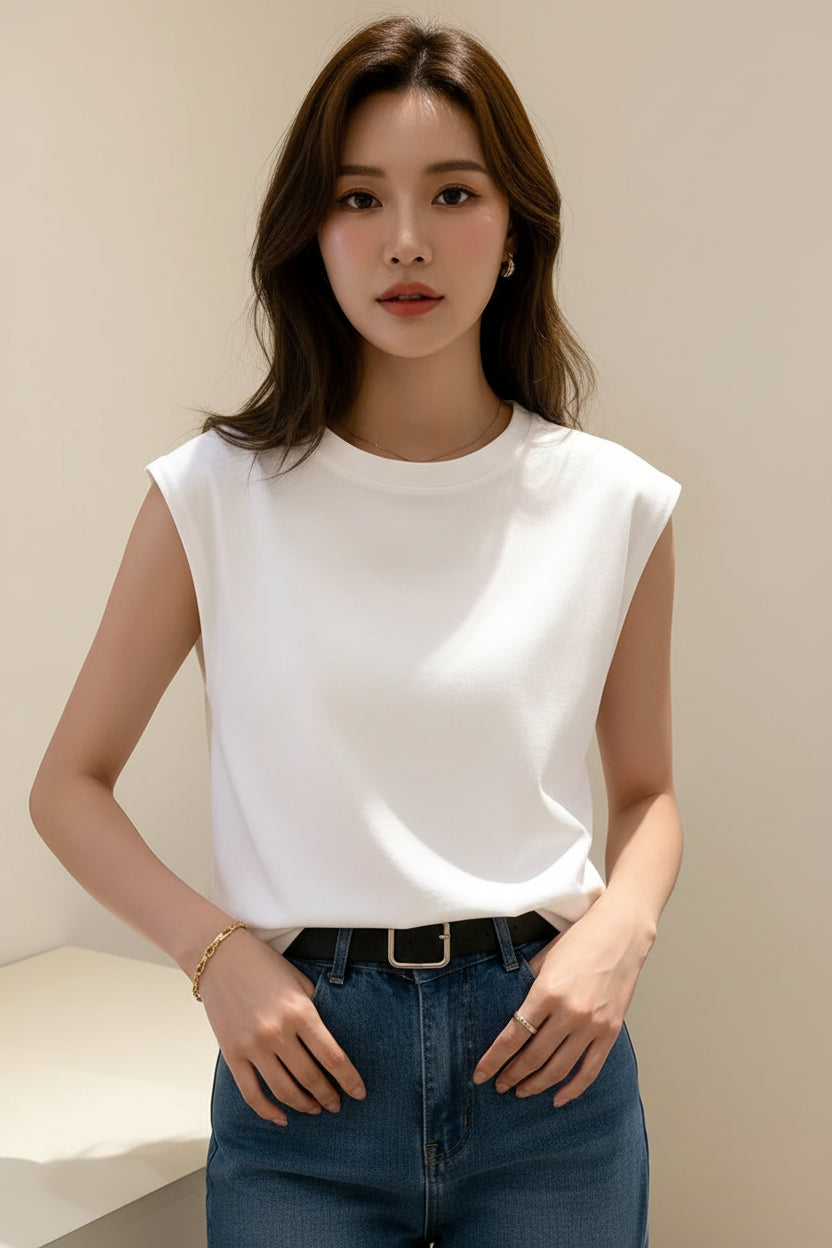 Nouvelle Cotton Vest Top