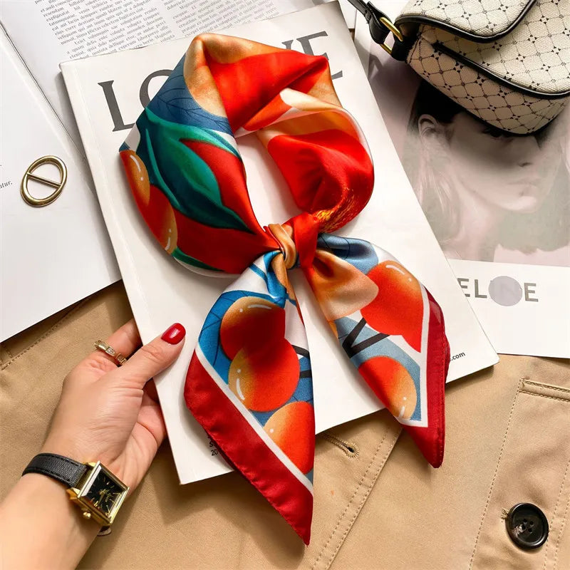 Valmere Signature Silk Scarf