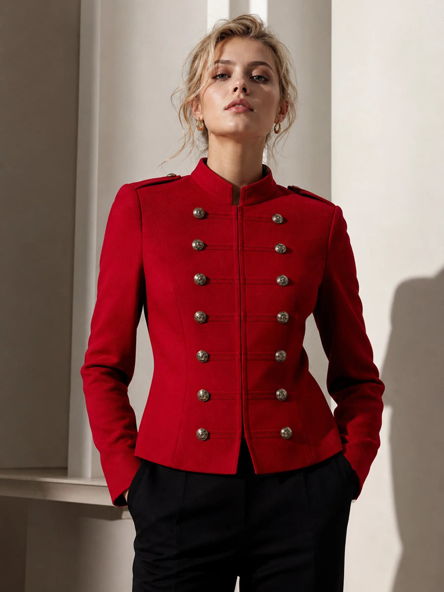 Gardienne Gold Button Jacket