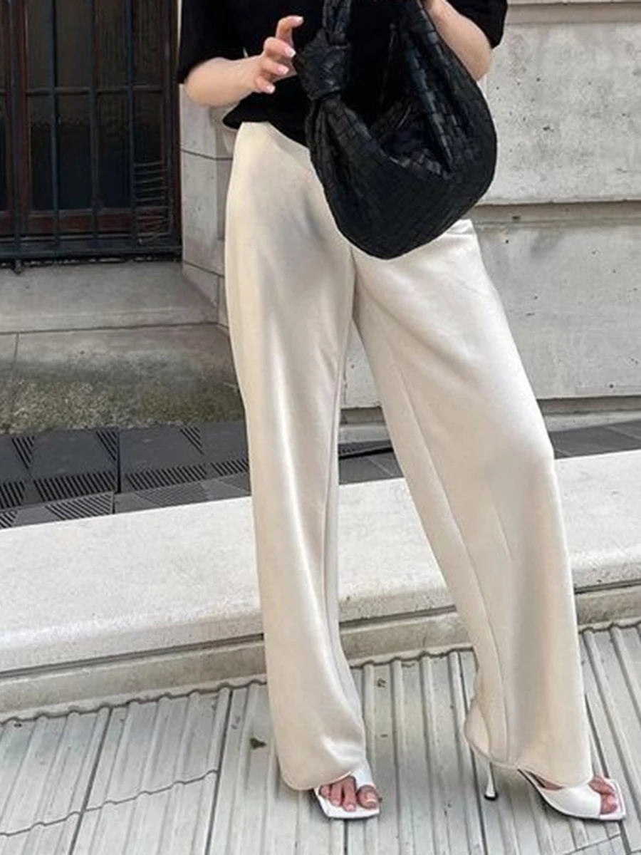 Ottavia Satin Trousers