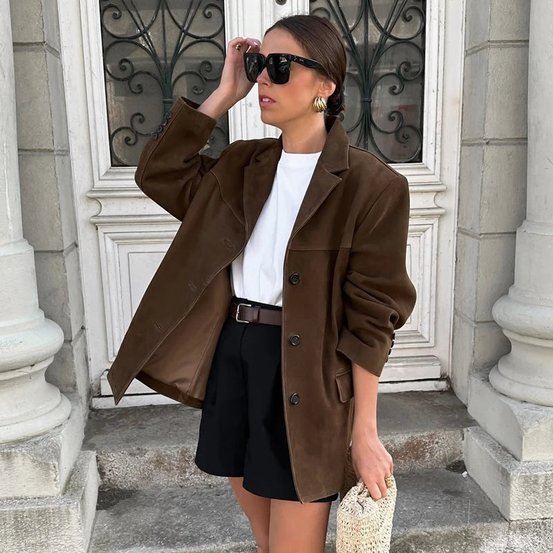 Renata Vintage Suede Jacket