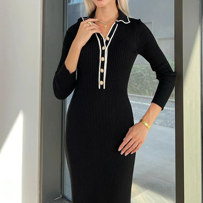 Ardella Knit Midi Dress