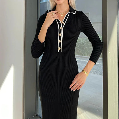 Ardella Knit Midi Dress