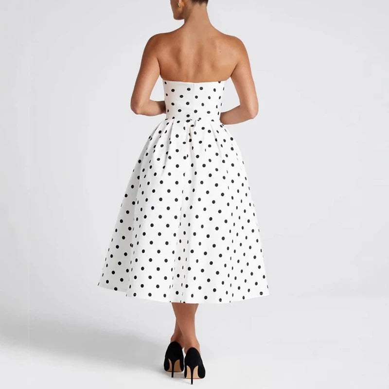 Marisol Polka Dot Dress