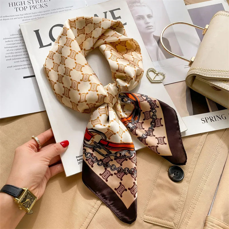 Valmere Signature Silk Scarf