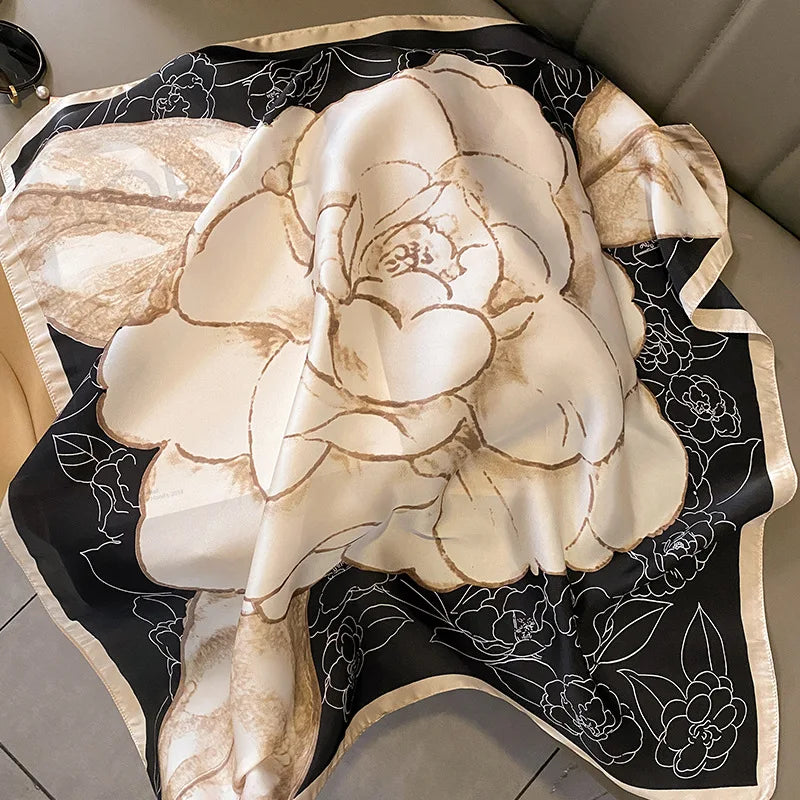Corvienne Silk Scarf