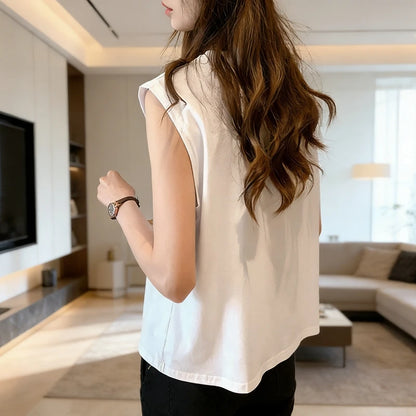 Nouvelle Cotton Vest Top