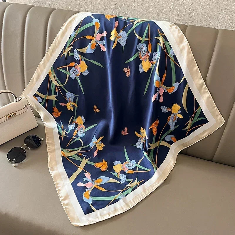 Corvienne Silk Scarf