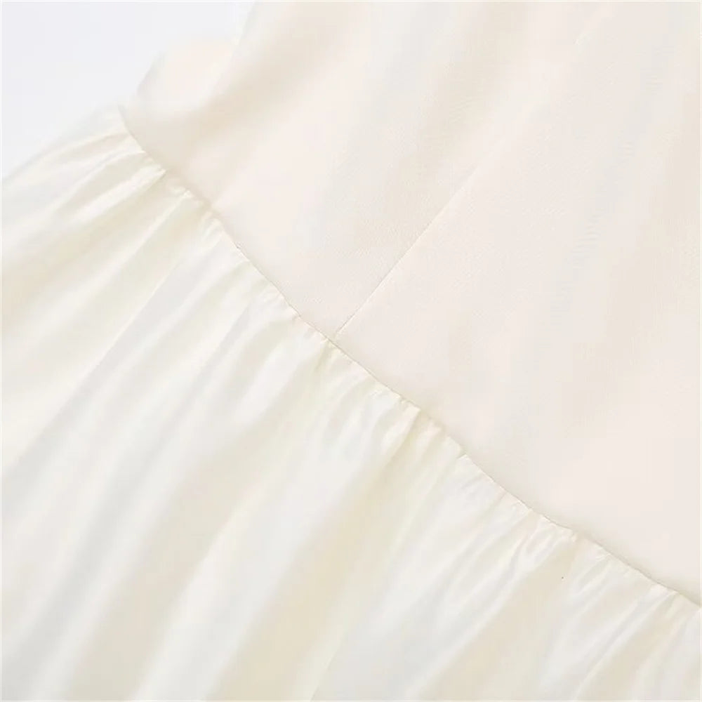 Montelise Ivory Flare Dress