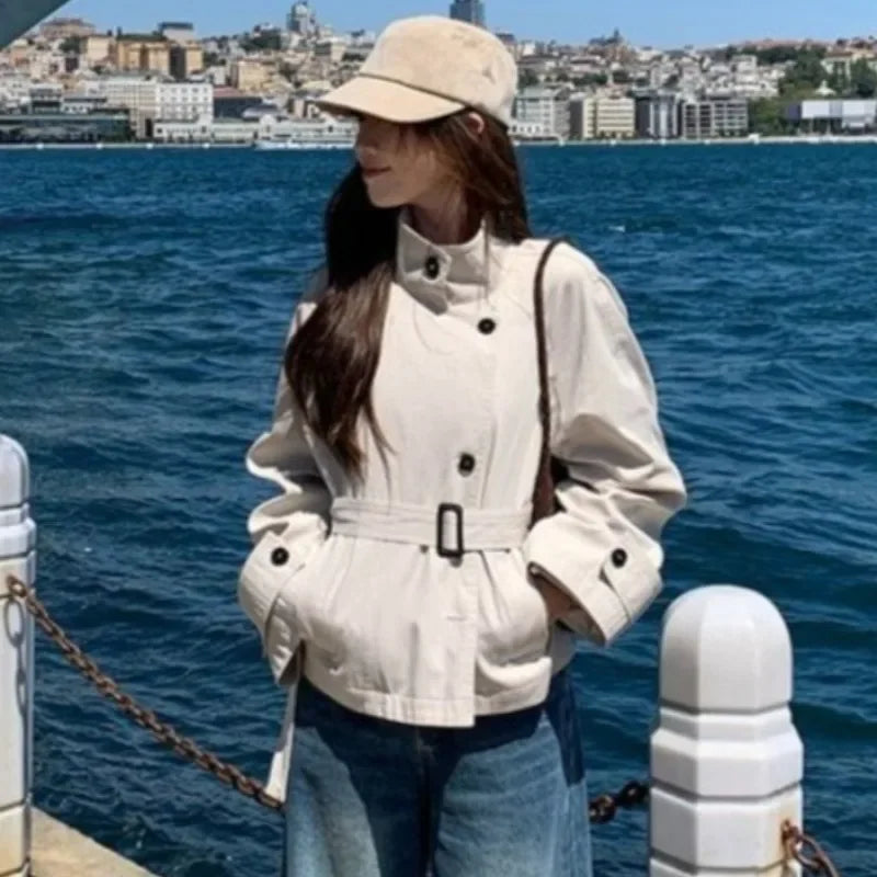 Adrienne Belted Trench Coat
